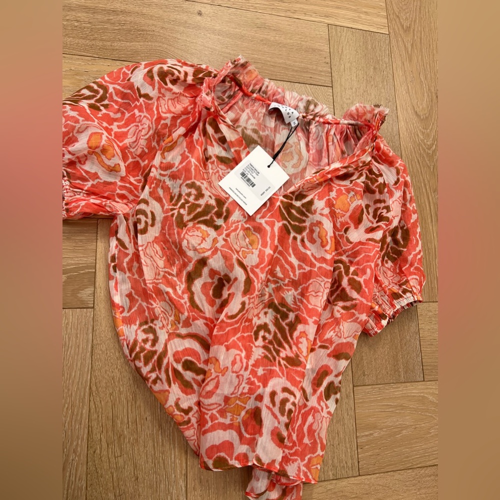 New Tanya Taylor top with tags